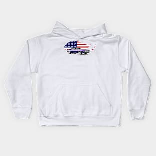 Plymouth USA Print Kids Hoodie